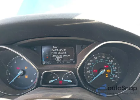 2012 Ford Focus Titanium из США, поврежденный, VIN 1FAHP3J20CL362628